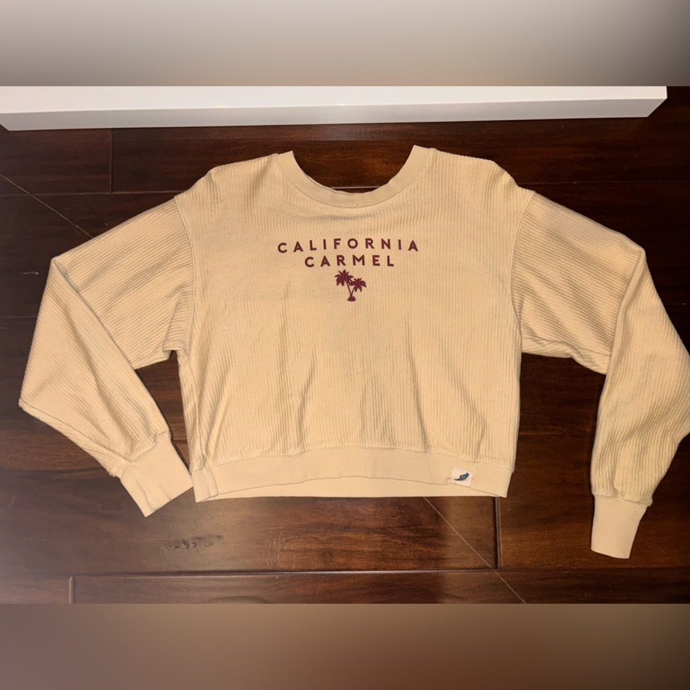 Cropped California Sweatshirt!